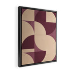 Modern geometric shapes 53 Framed Canvas Print Gallery Image 2