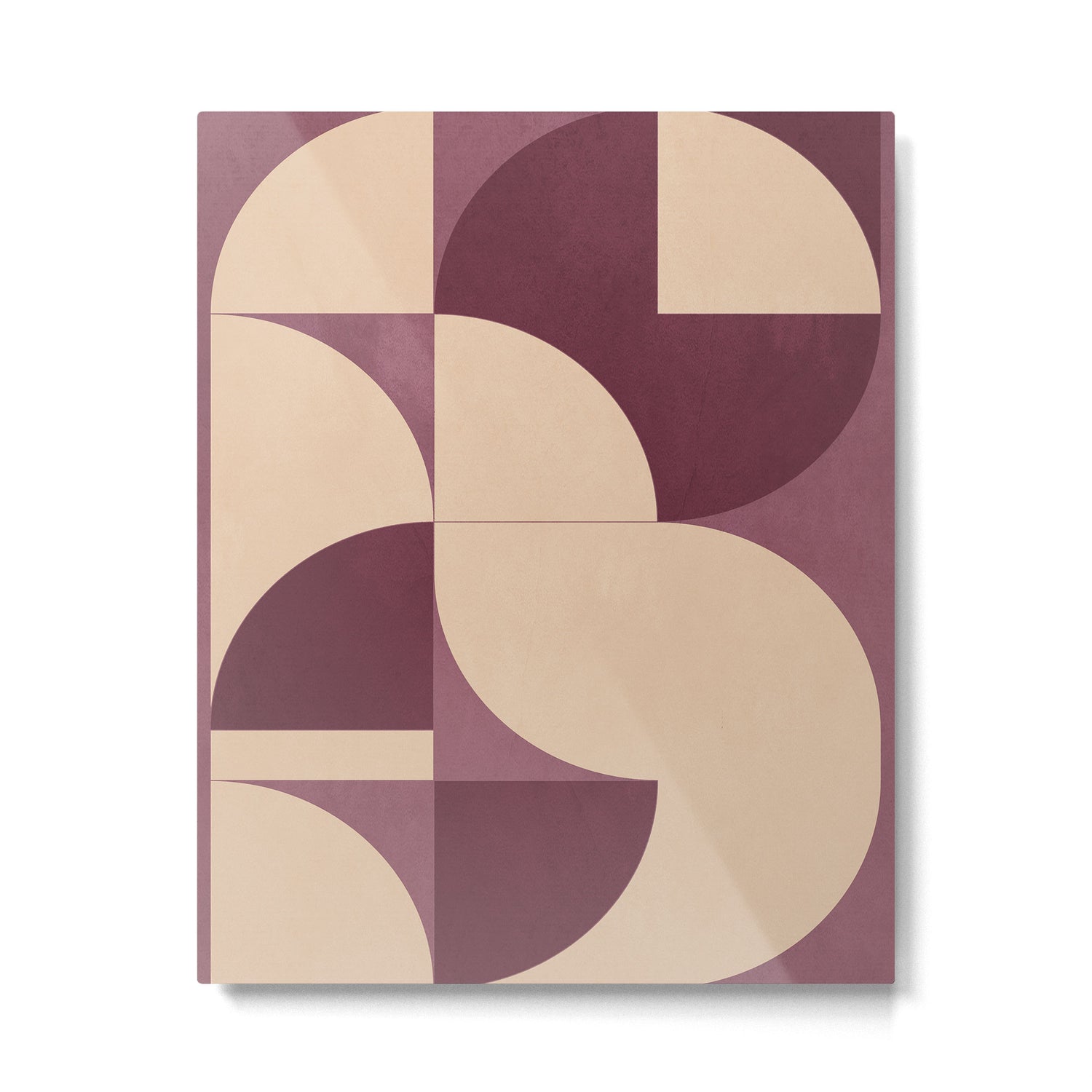Modern geometric shapes 53 Metal Print Gallery Image 4