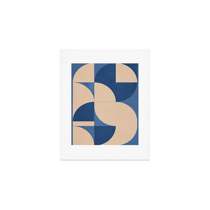 Modern geometric shapes 55 Art Print Gallery Image 1