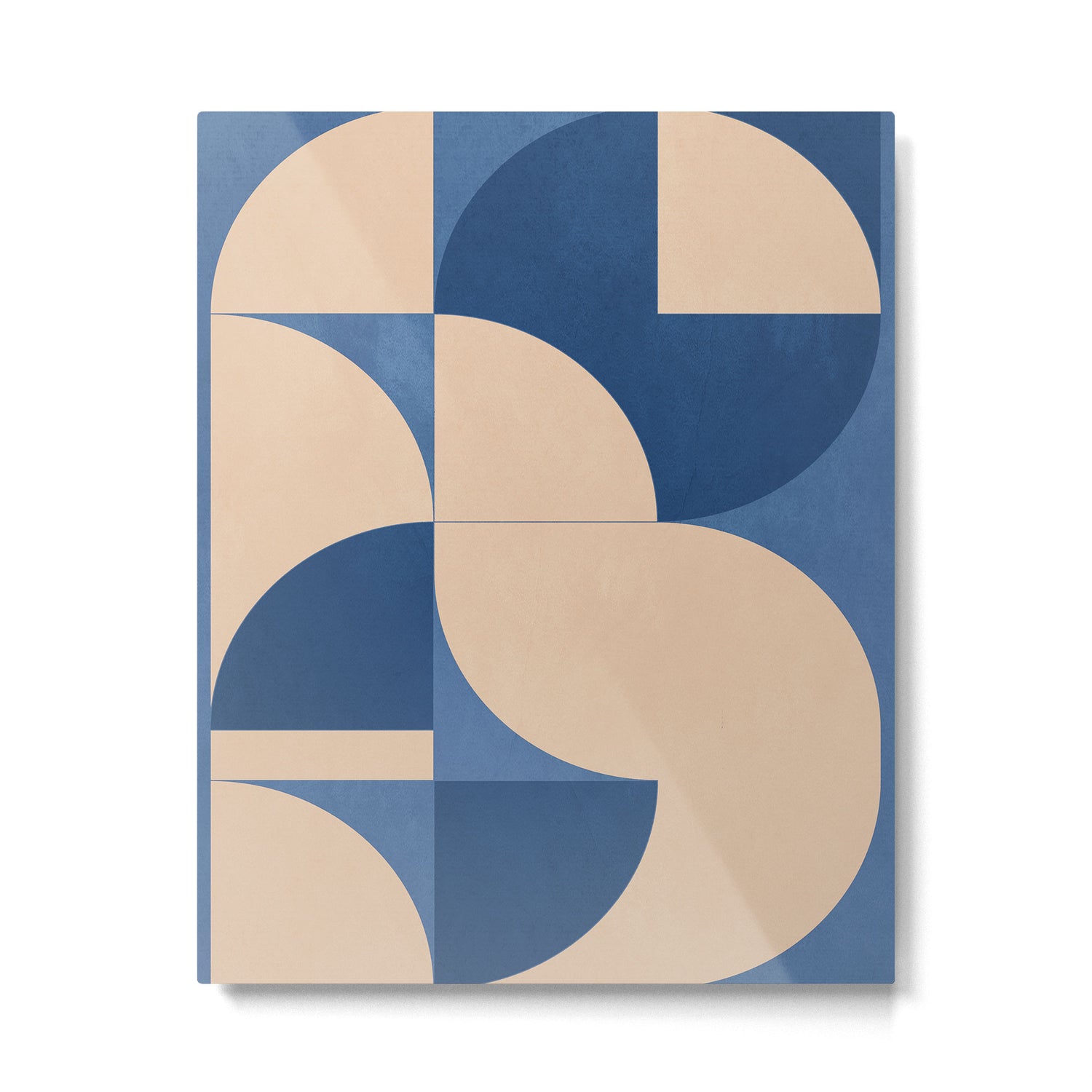 Modern geometric shapes 55 Metal Print Gallery Image 4