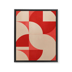 Modern geometric shapes 56 Framed Canvas Print Gallery Image 6