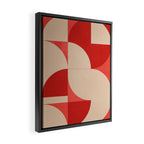 Modern geometric shapes 56 Framed Canvas Print Gallery Image 2