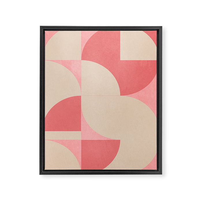 Modern geometric shapes 57 Framed Canvas Print Gallery Image 1