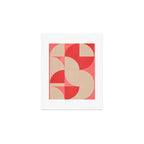 Modern geometric shapes 58 Art Print Gallery Image 1