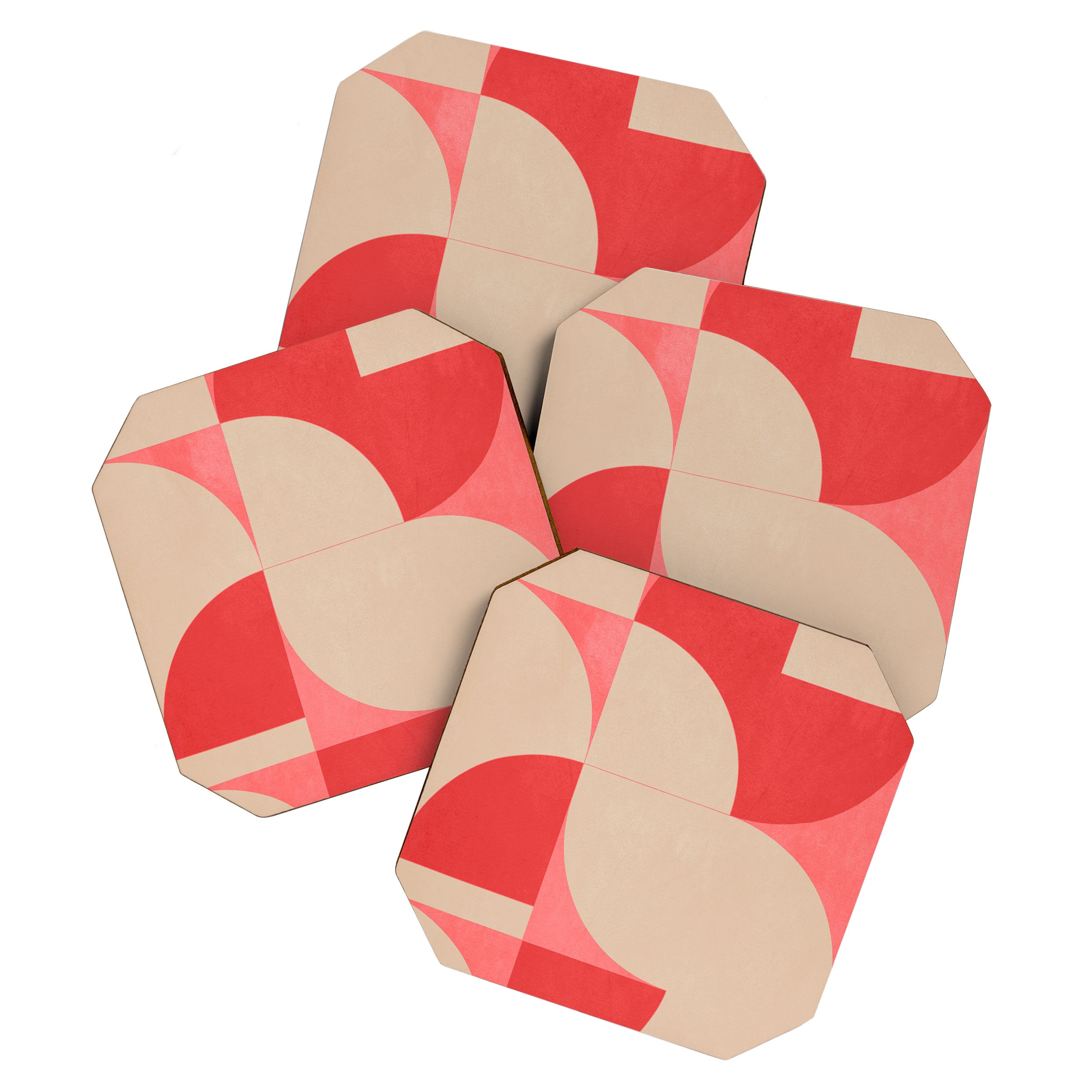 Modern geometric shapes 58 Coaster Gallery Image 1