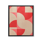 Modern geometric shapes 58 Framed Canvas Print Gallery Image 6