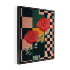 Red Roses 2 Framed Canvas Print Gallery Image 2