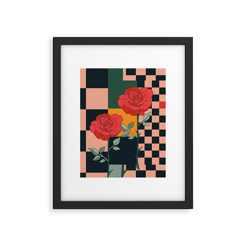 Red Roses 2 Framed Art Print Gallery Image 5