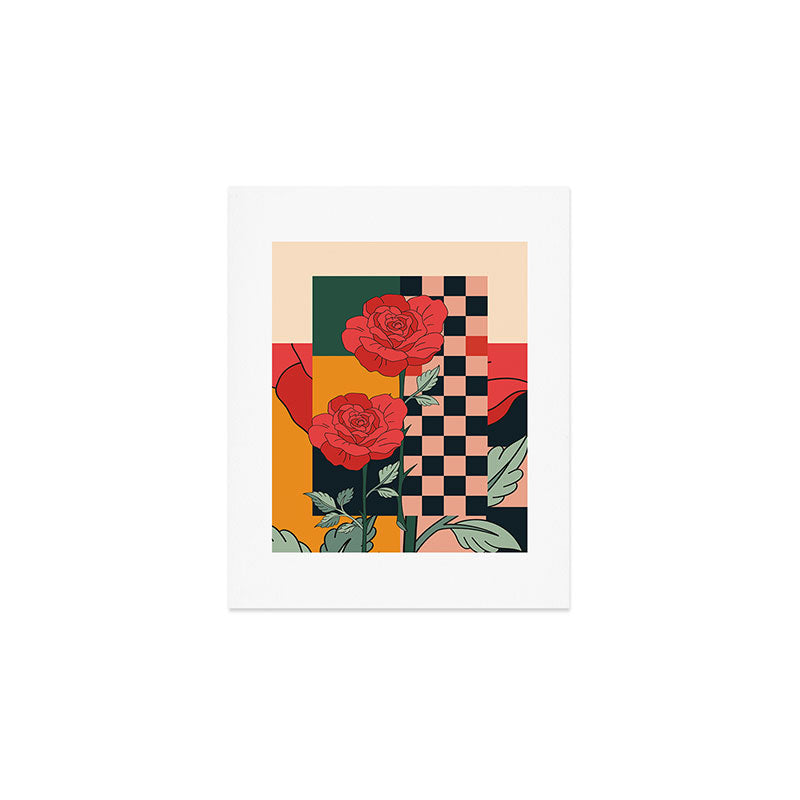 Red Roses 3 Art Print Gallery Image 1