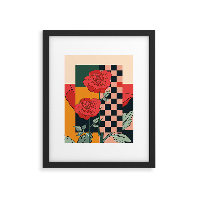 Red Roses 3 Framed Art Print Gallery Image 5