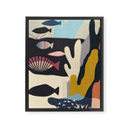 Shapes of the Sea Framed Canvas Print Gallery Image 6