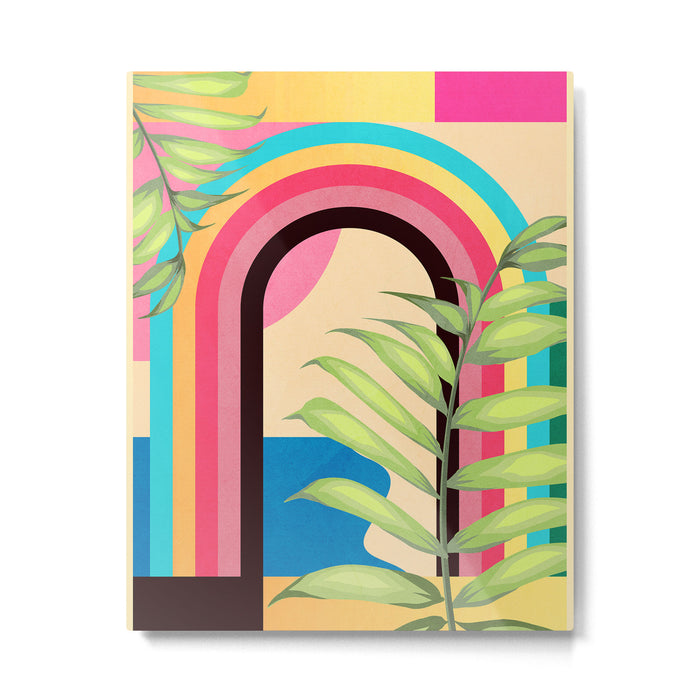 Tropical Geometry 38 Metal Print Gallery Image 1