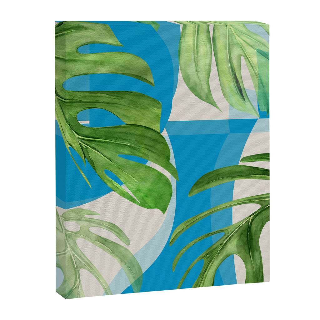 Tropical Geometry 80 Canvas Print Gallery Image 8