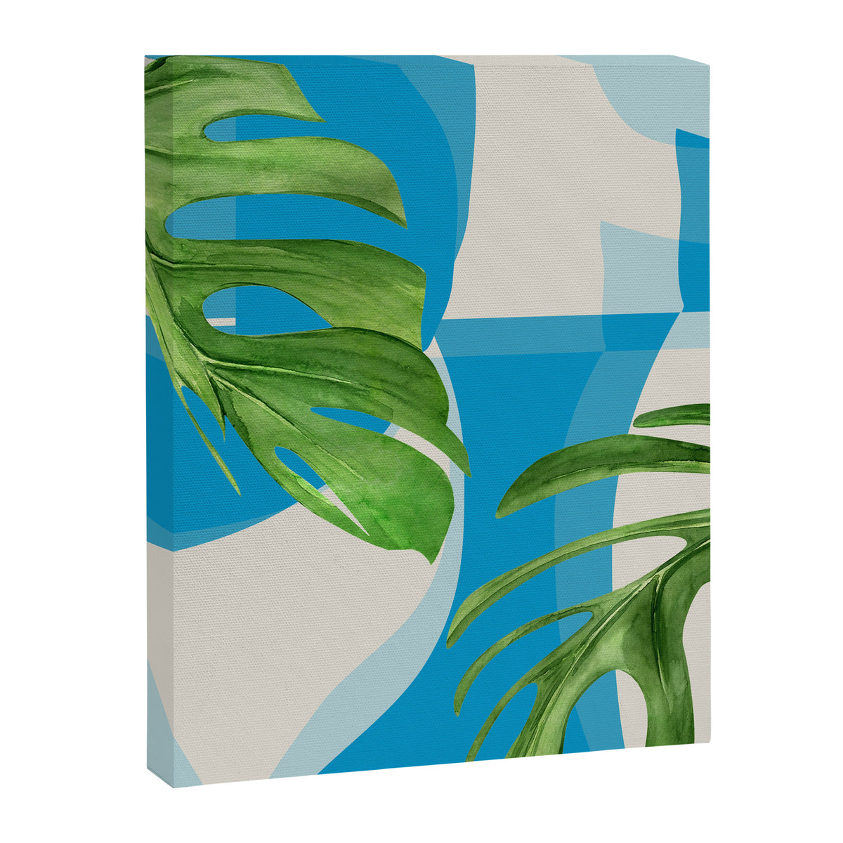 Tropical Geometry 82 Canvas Print Gallery Image 8