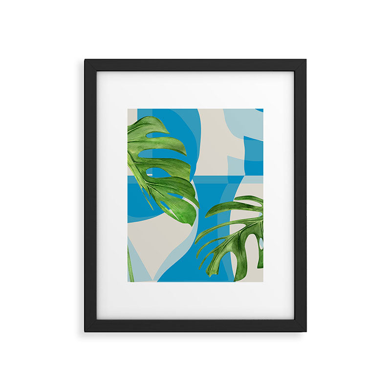 Tropical Geometry 82 Framed Art Print Gallery Image 6
