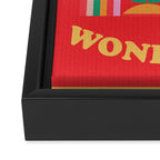 We Are All Wonderful 3 Framed Canvas Print Gallery Image 3