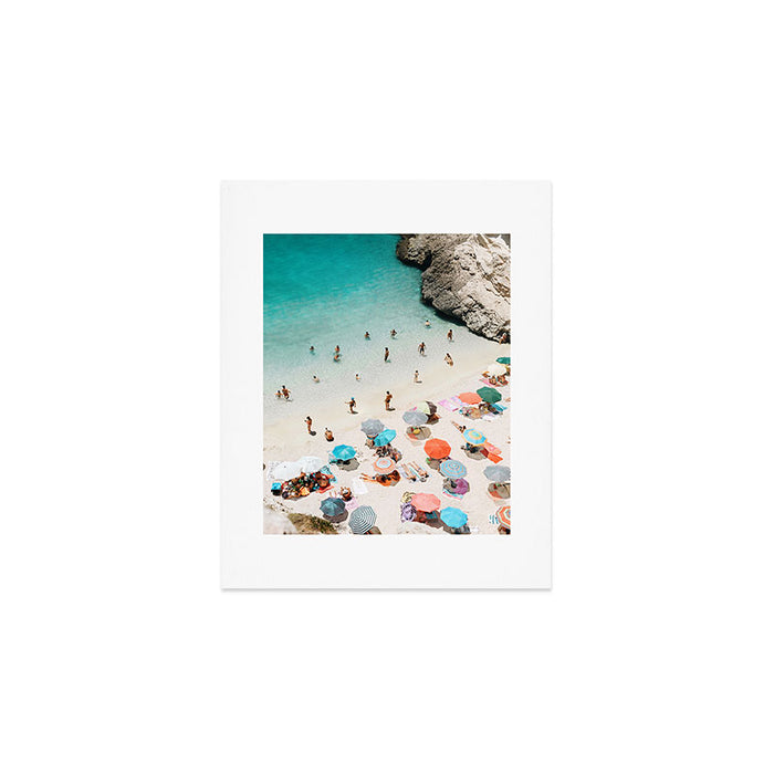 A Day At The Beach Art Print Gallery Image 1