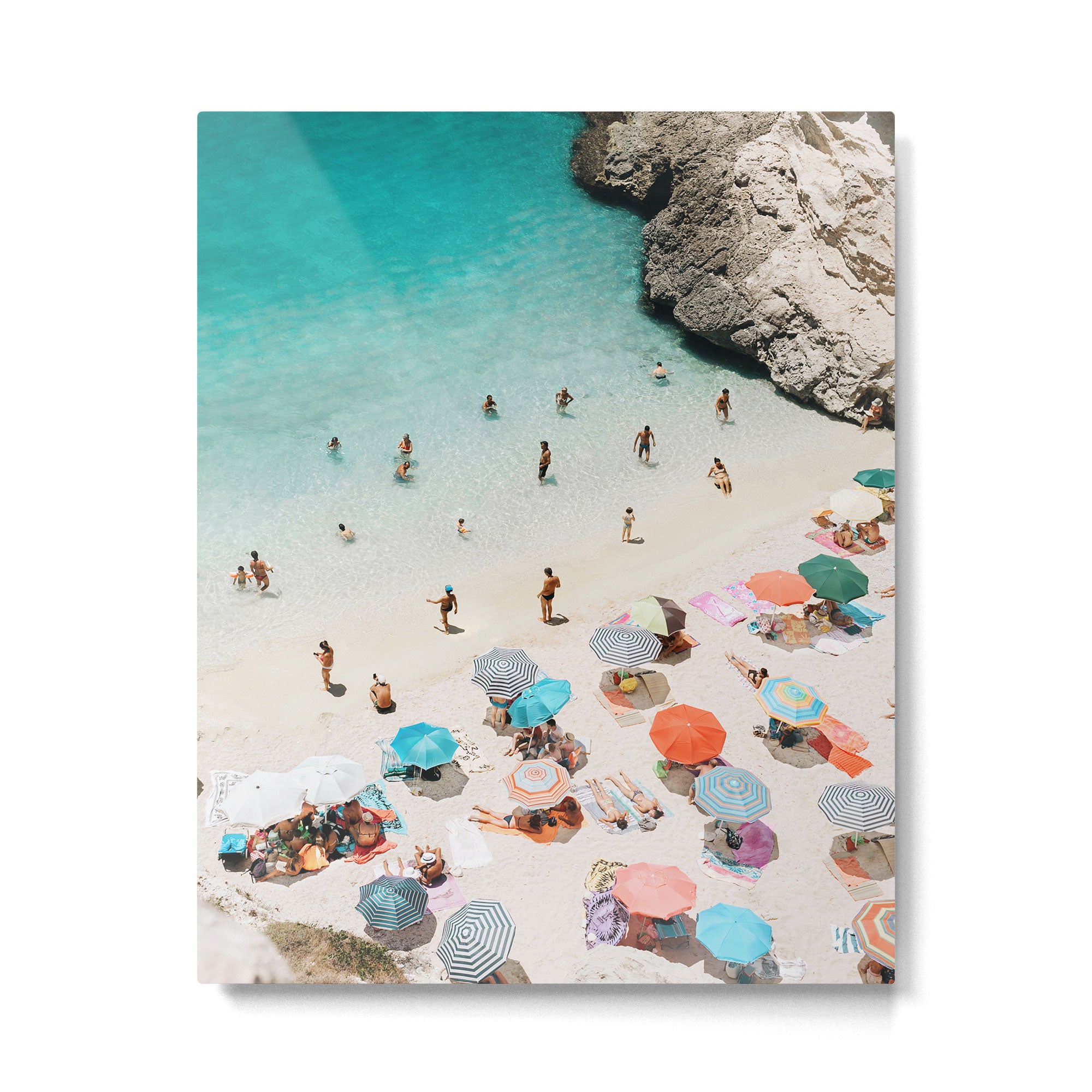 A Day At The Beach Metal Print Gallery Image 4