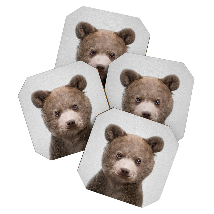 Baby Bear - Colorful Coaster Gallery Image 1
