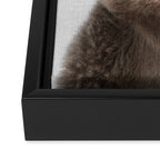 Baby Bear - Colorful Framed Canvas Print Gallery Image 3