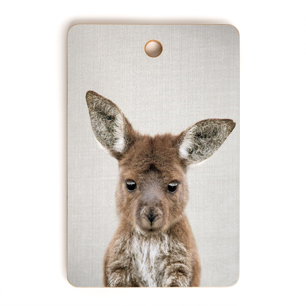 Baby Kangaroo Cutting Board Gallery Image 1