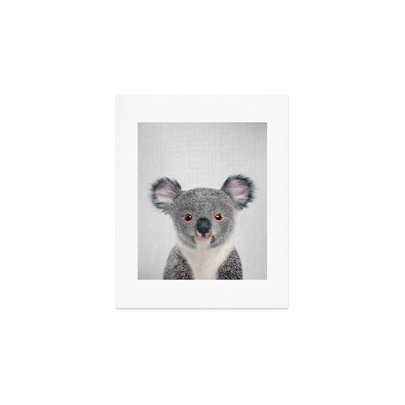 Baby Koala - Colorful Art Print Gallery Image 1
