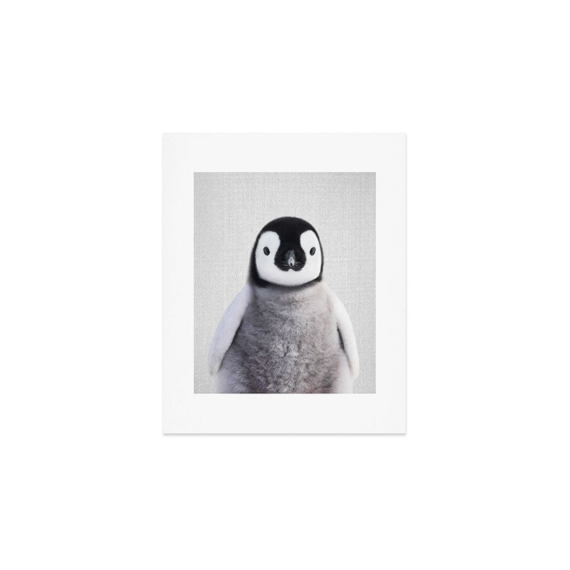 Baby Penguin - Colorful Art Print Gallery Image 1