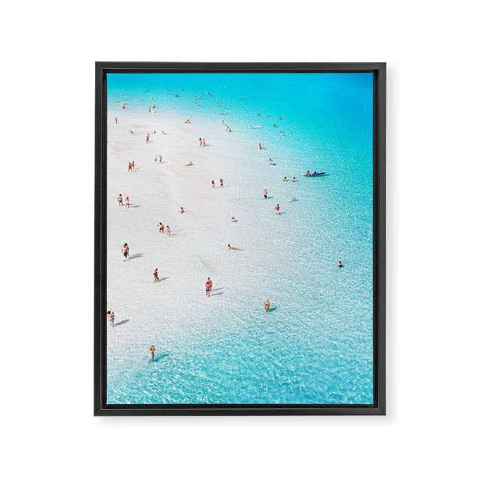 Beach Daydream Framed Canvas Print Gallery Image 1