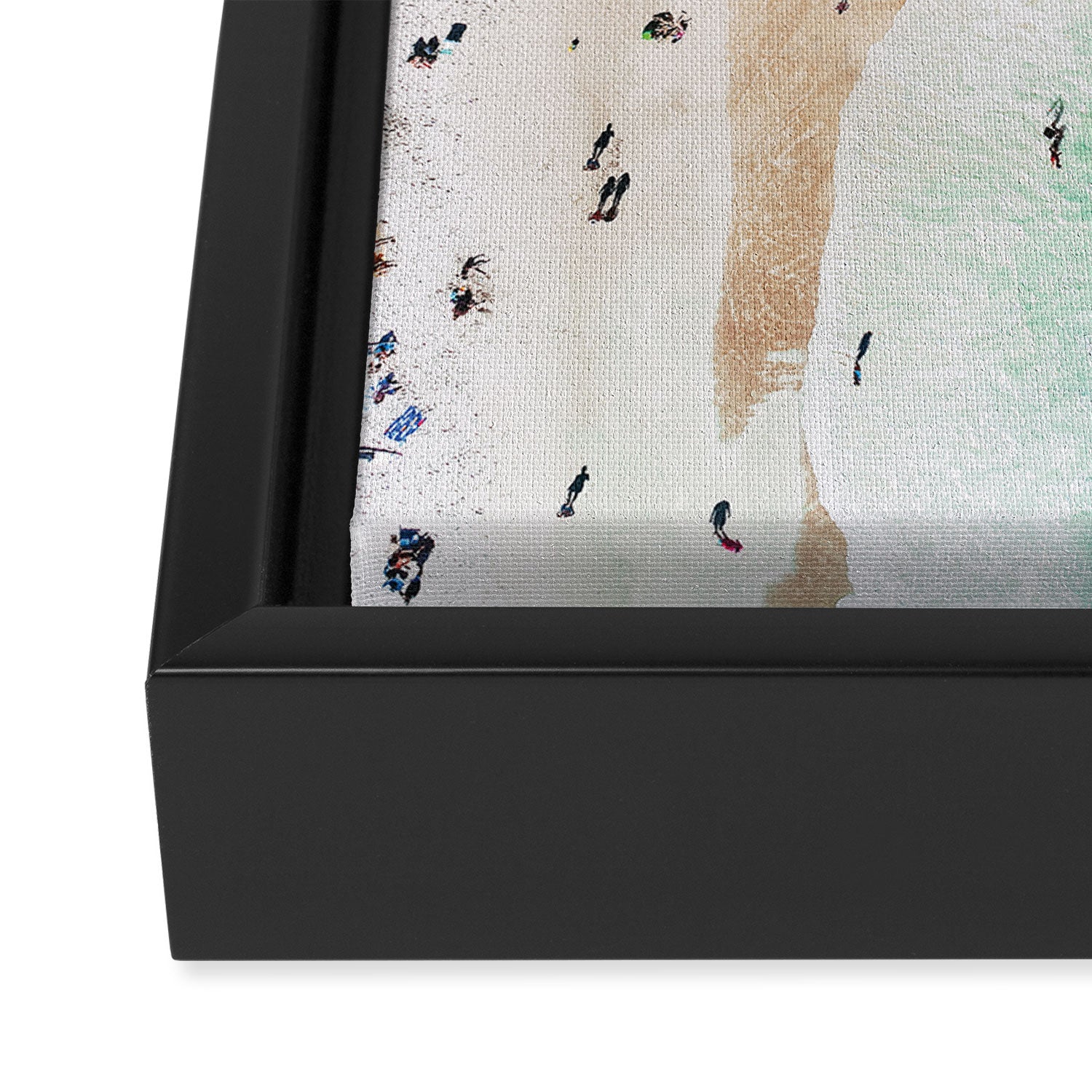 Beach Mood Framed Canvas Print Gallery Image 3