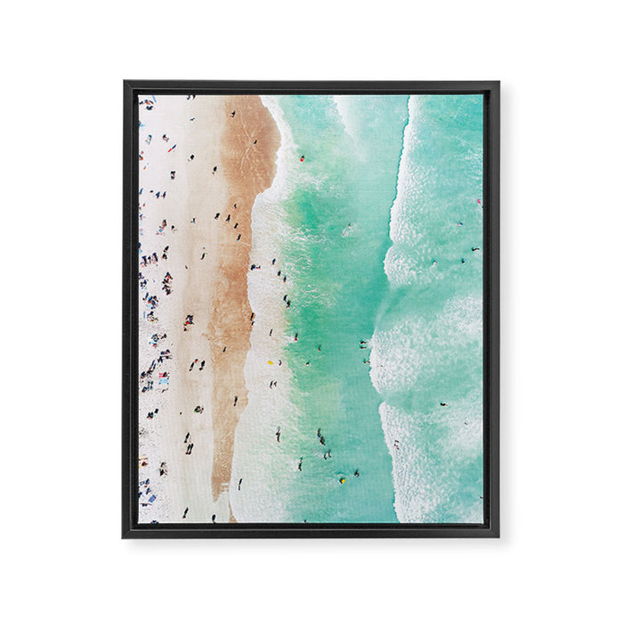 Beach Mood Framed Canvas Print Gallery Image 1