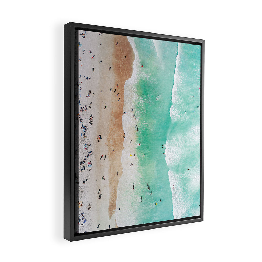 Beach Mood Framed Canvas Print Gallery Image 2