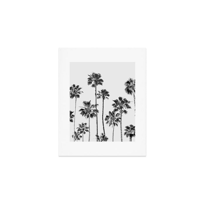 Black & White Palms 3 Art Print Gallery Image 1