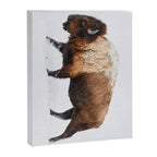 Buffalo In The Snow Canvas Print Gallery Image 6