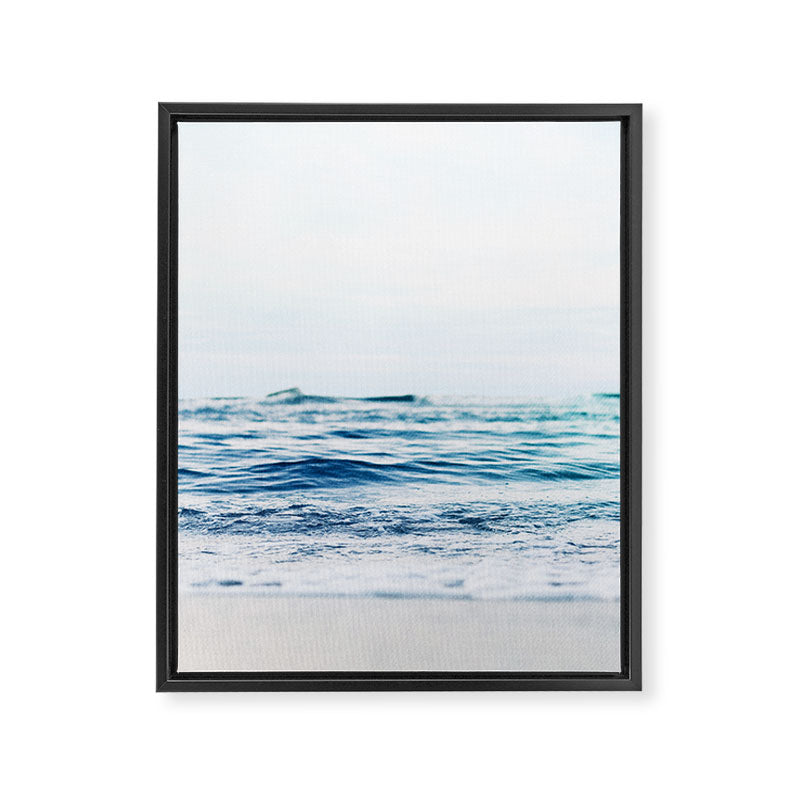 Calm Waves Framed Canvas Print Gallery Image 6