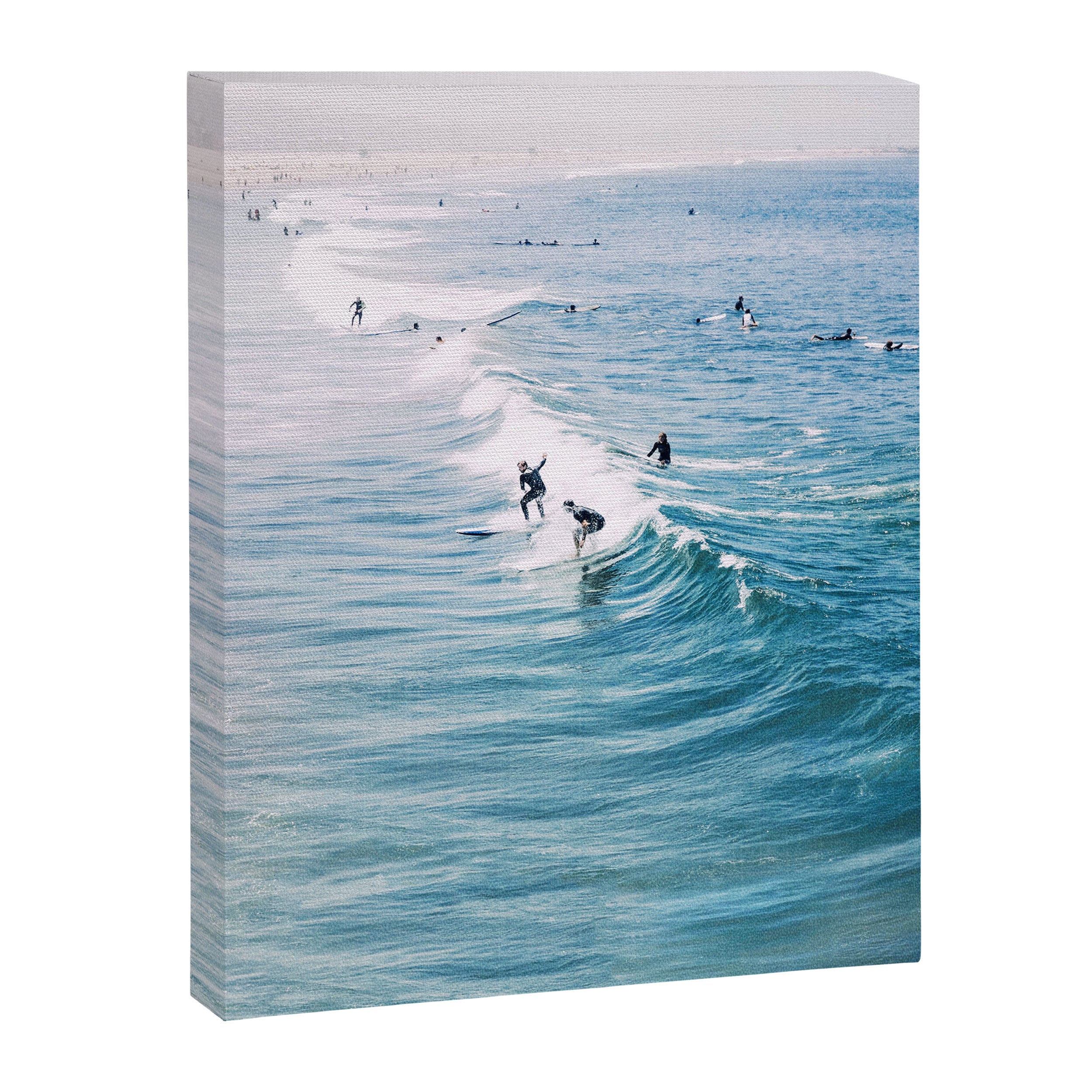 Catch A Wave Canvas Print Gallery Image 6