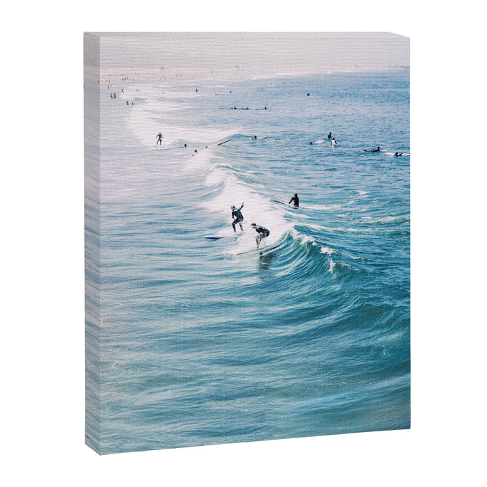 Catch A Wave Canvas Print Gallery Image 1