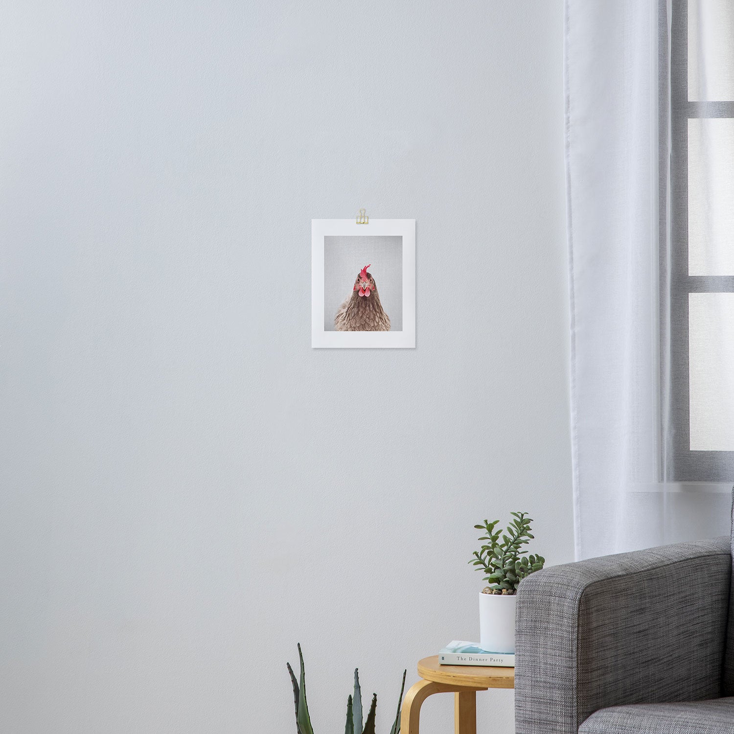 Chicken - Colorful Art Print Gallery Image 3