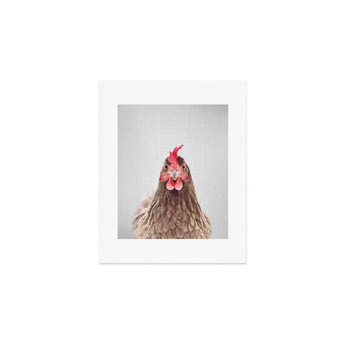 Chicken - Colorful Art Print Gallery Image 1