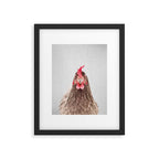 Chicken - Colorful Framed Art Print Gallery Image 6