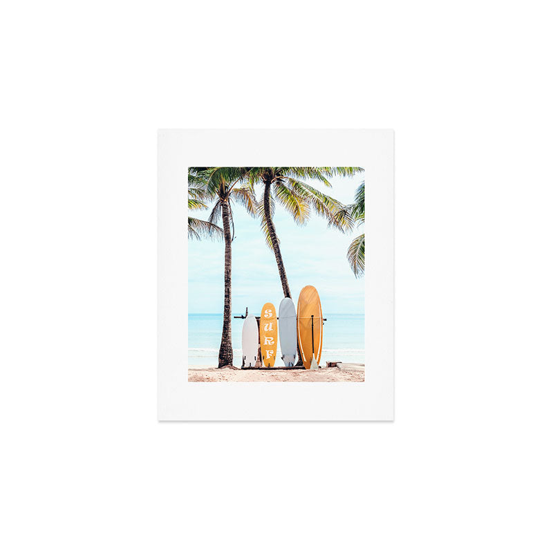 Choose Your Surfboard Art Print Gallery Image 1