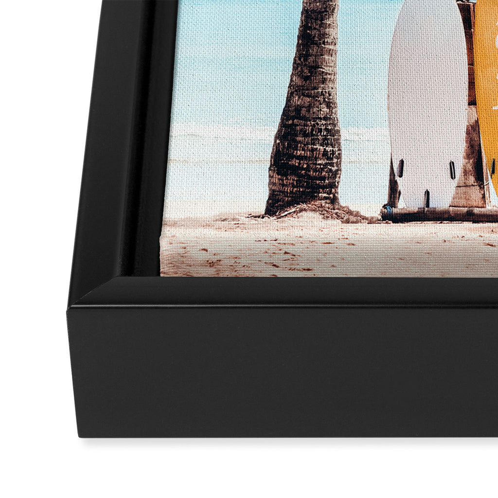 Choose Your Surfboard Framed Canvas Print Gallery Image 3