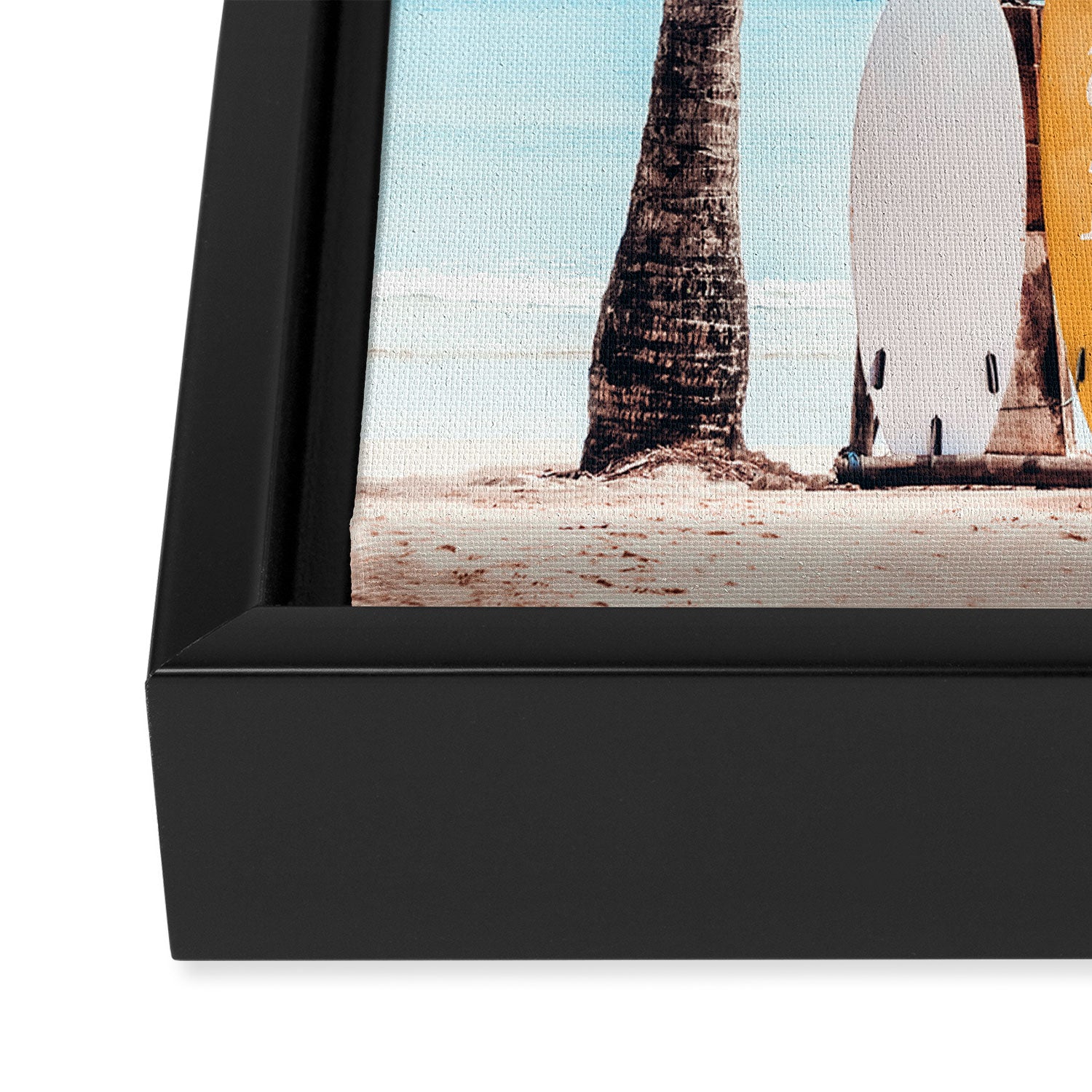 Choose Your Surfboard Framed Canvas Print Gallery Image 3
