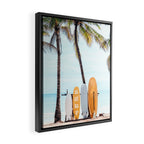 Choose Your Surfboard Framed Canvas Print Gallery Image 2