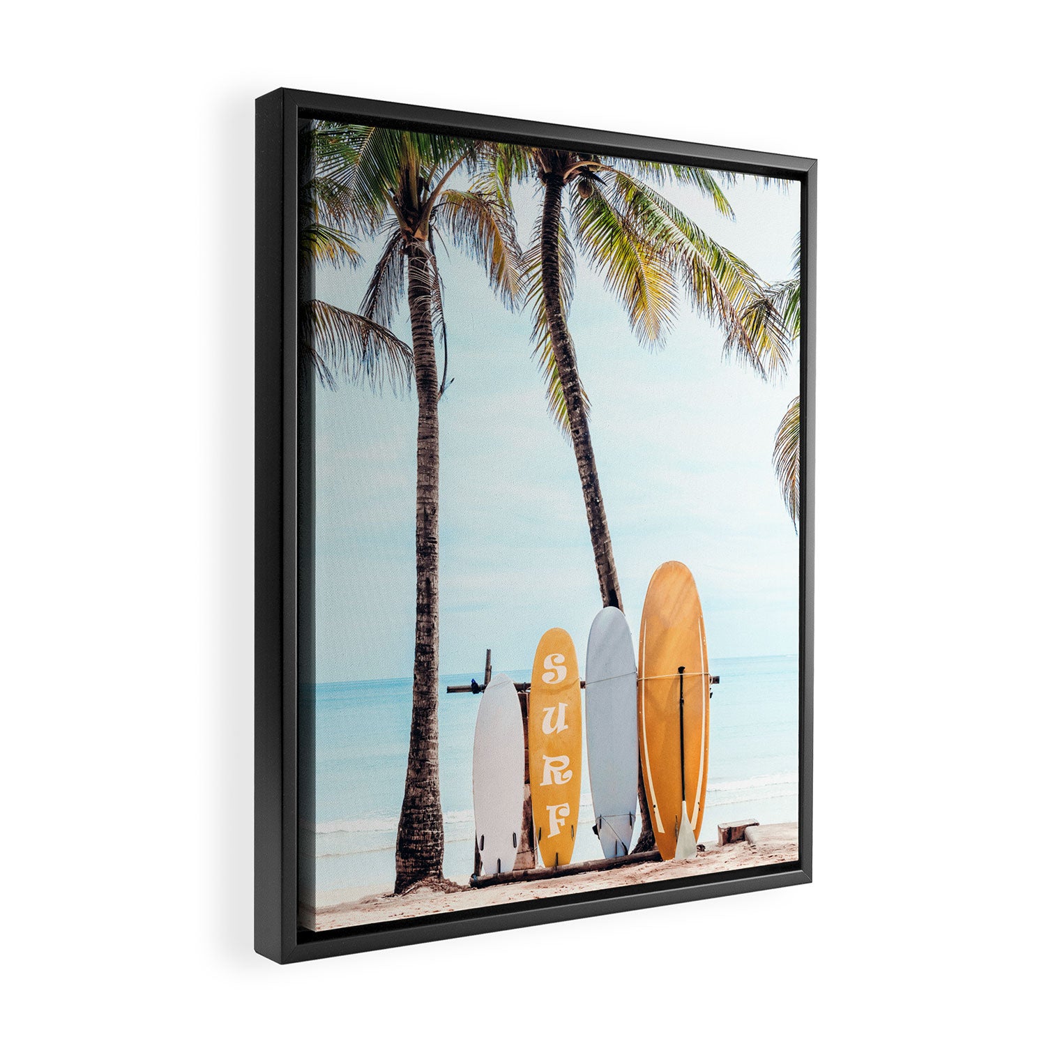Choose Your Surfboard Framed Canvas Print Gallery Image 2