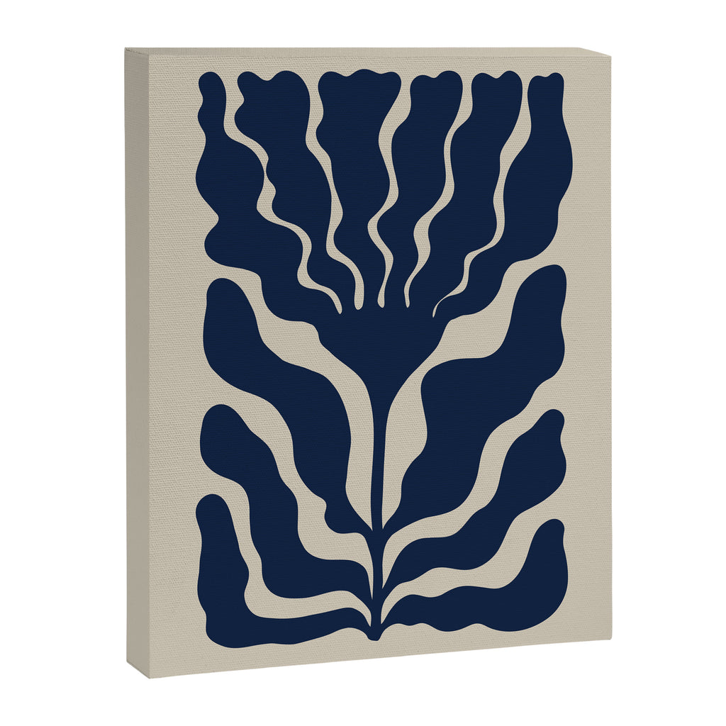 Day Bloom - Blue Canvas Print Gallery Image 6