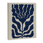 Day Bloom - Blue Canvas Print Gallery Image 6
