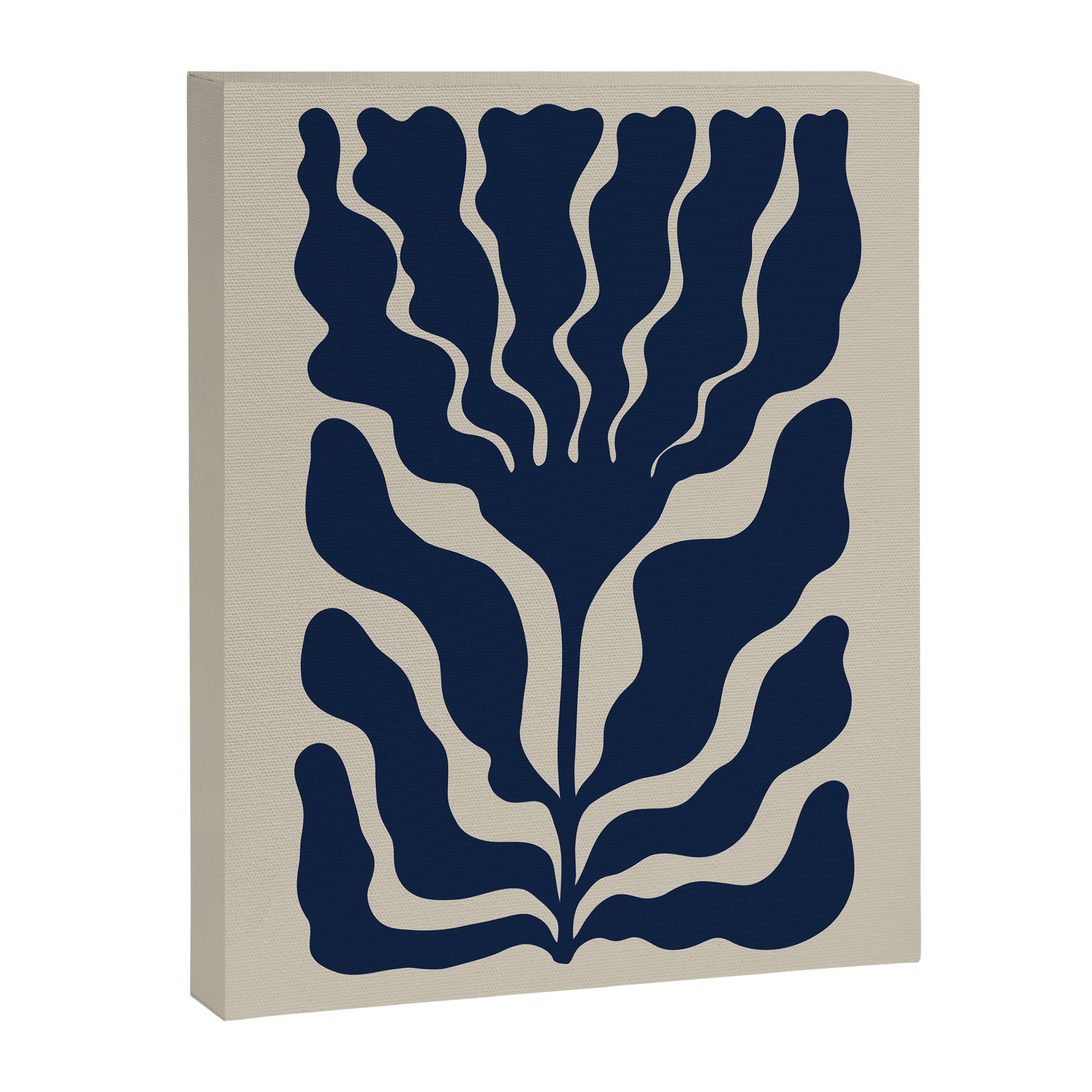 Day Bloom - Blue Canvas Print Gallery Image 6