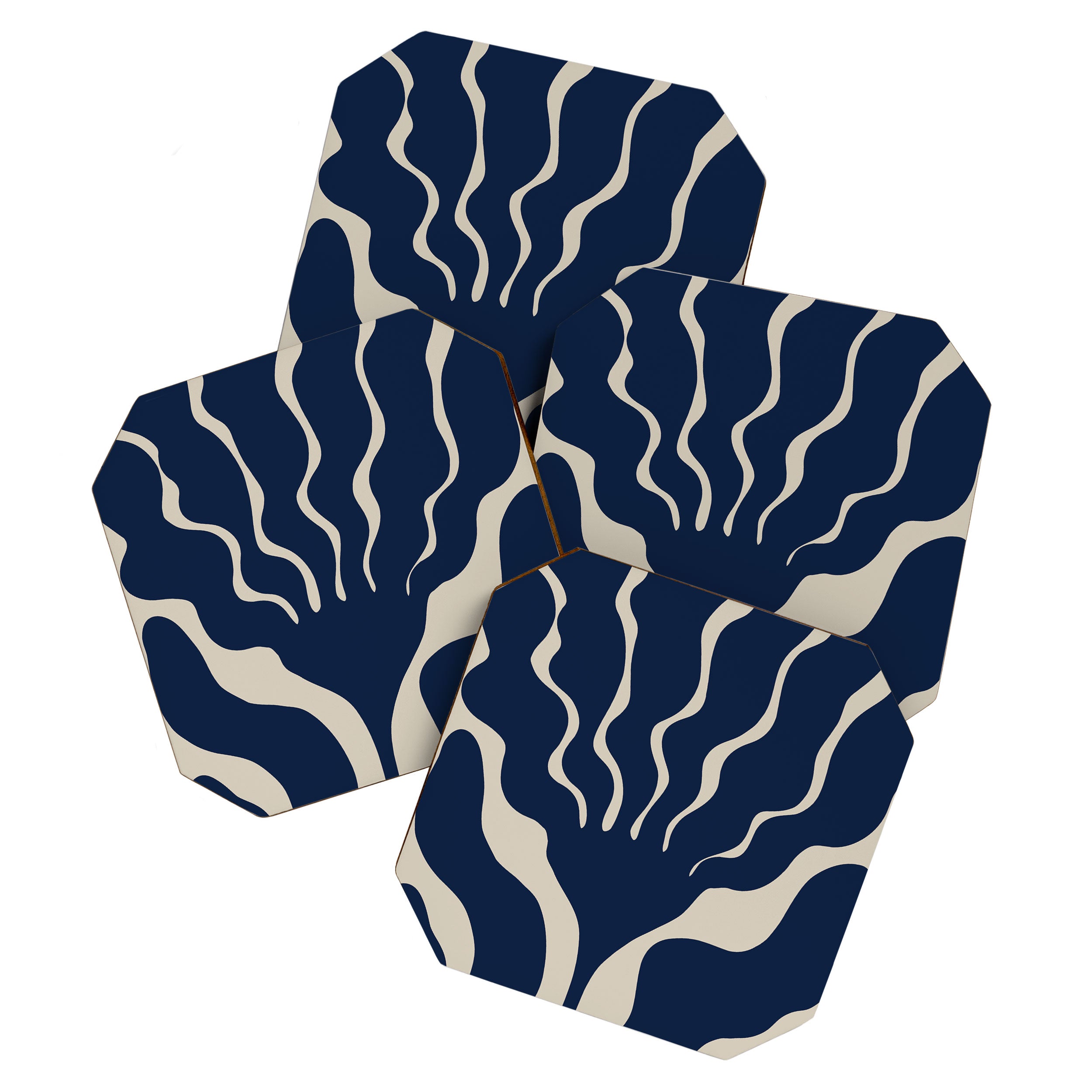 Day Bloom - Blue Coaster Gallery Image 1