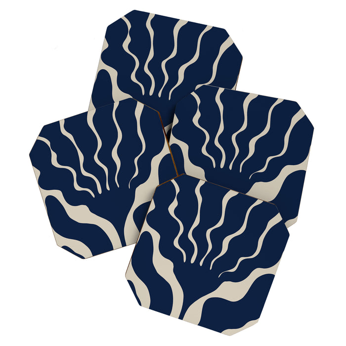 Day Bloom - Blue Coaster Gallery Image 1