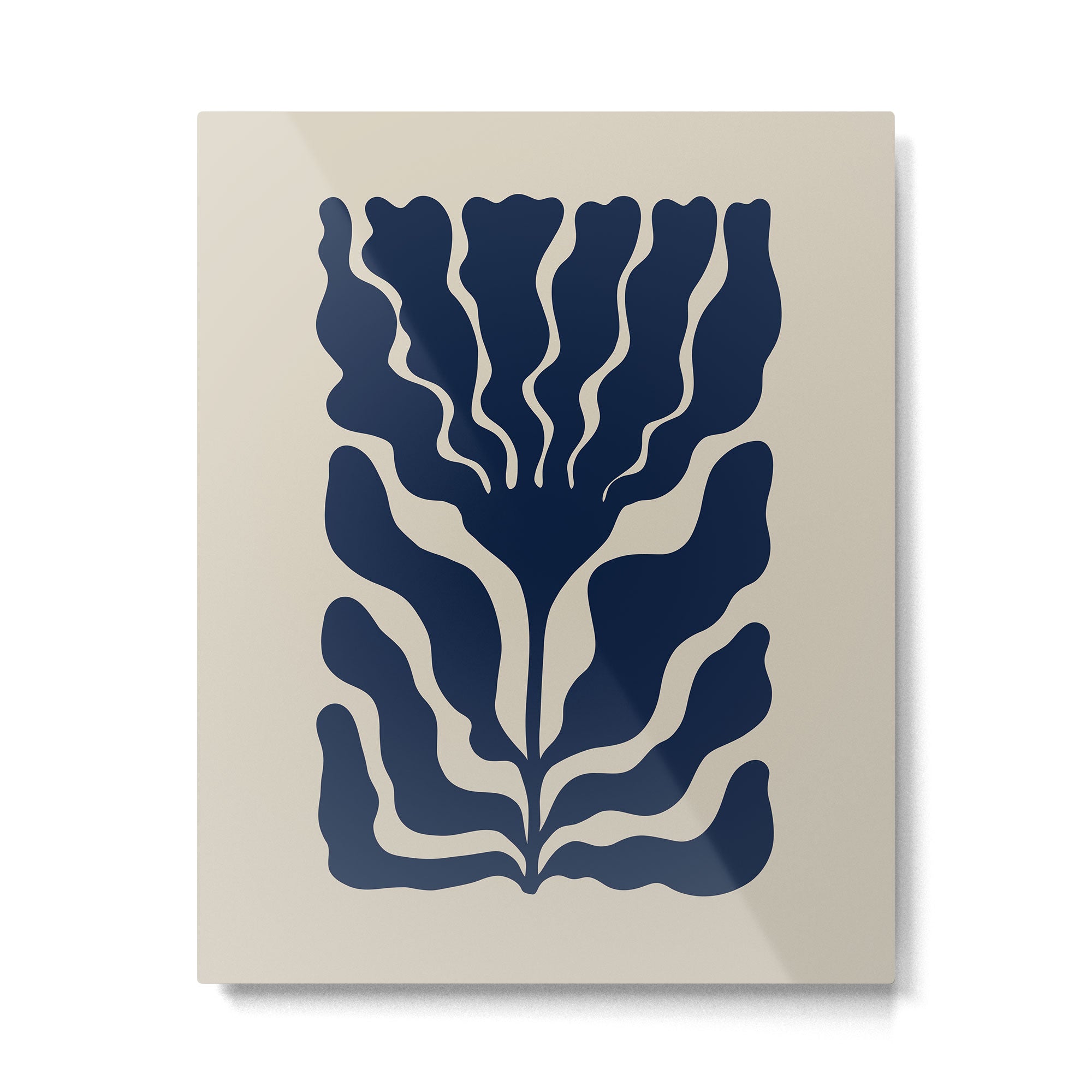 Day Bloom - Blue Metal Print Gallery Image 4